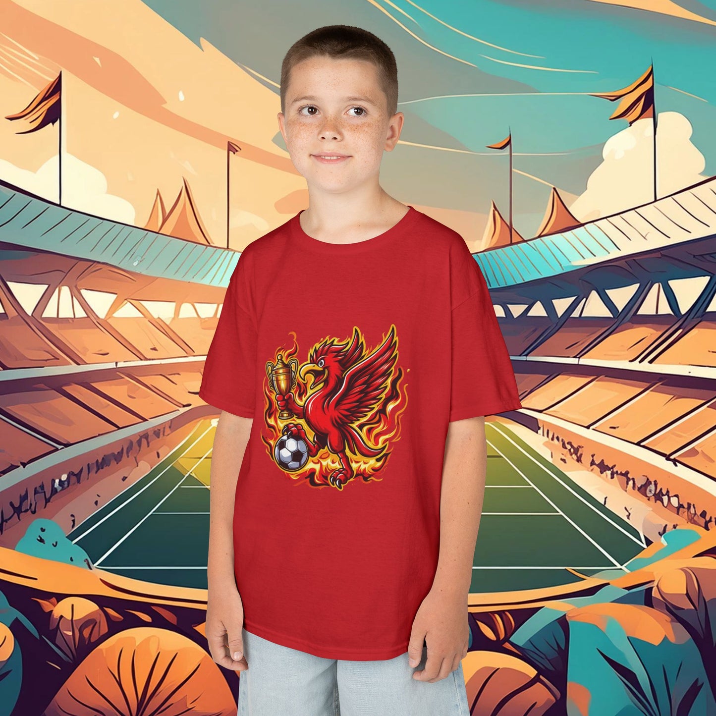Liverpool Flames Kids Tee