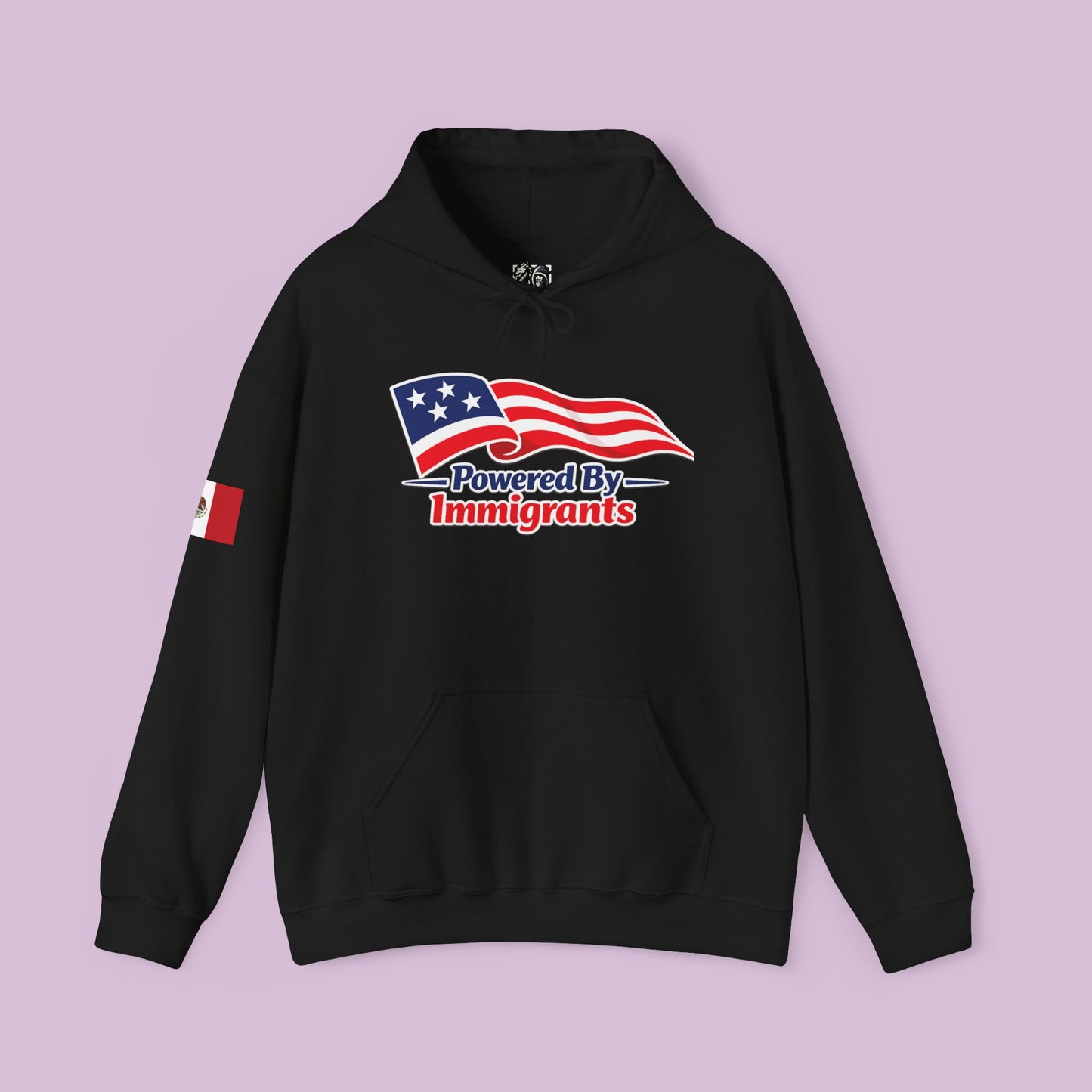 Powered By Immigrants Hoodie