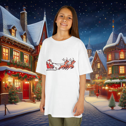 Santa's Sleigh Kids Tee