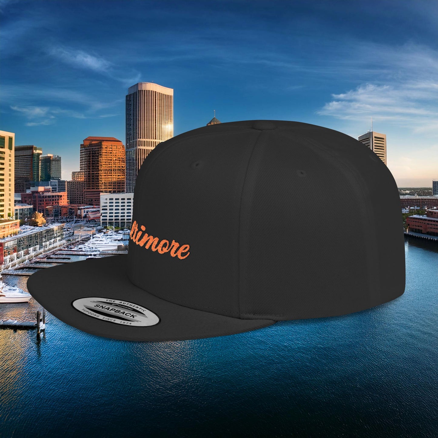 Baltimore Flat Bill Snapback