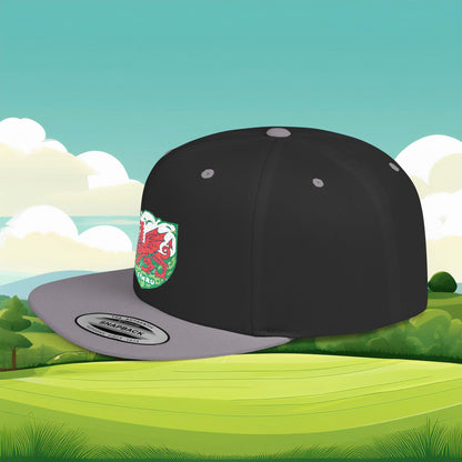 The Cymru Flat Bill Snapback