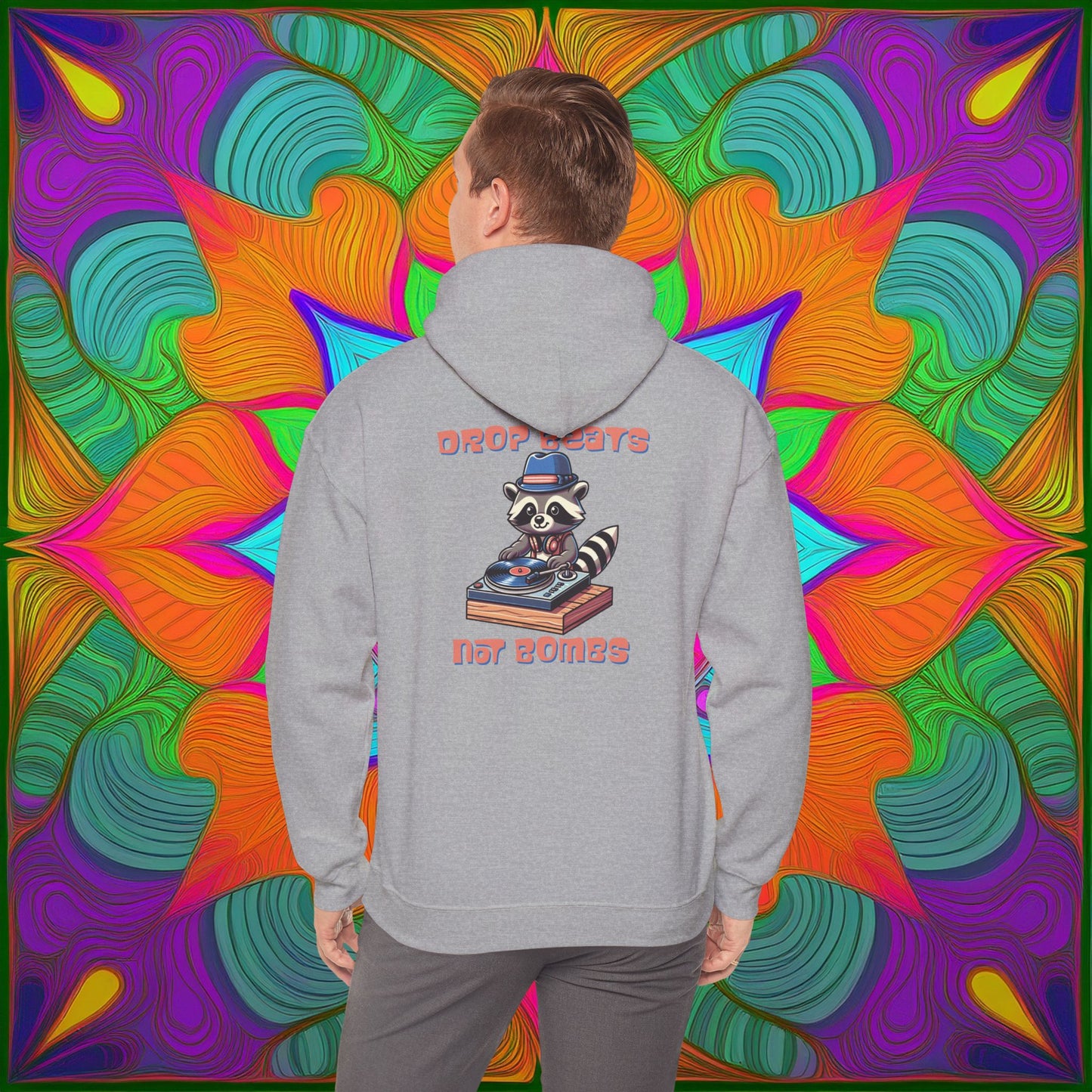 "Beats Not Bombs" Peace Hoodie