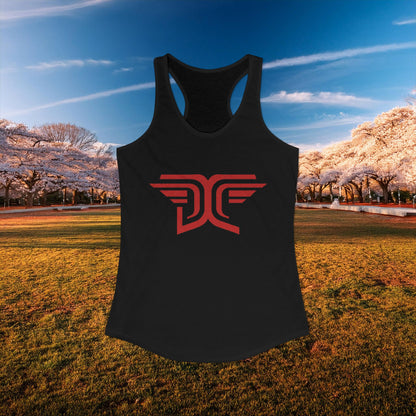 Winged DC Women's Racerback Tank