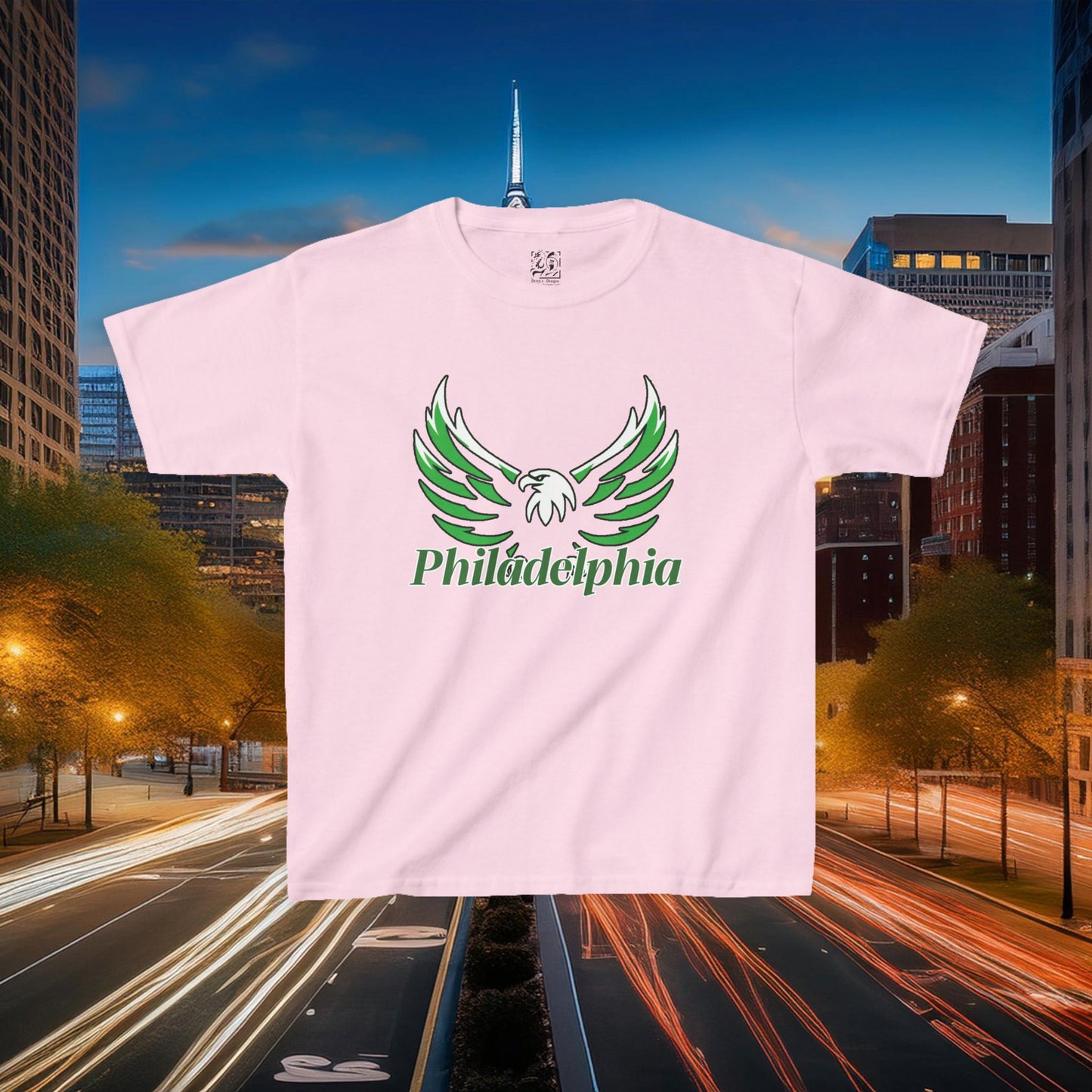 Philadelphia Eagle Logo Kids Tee