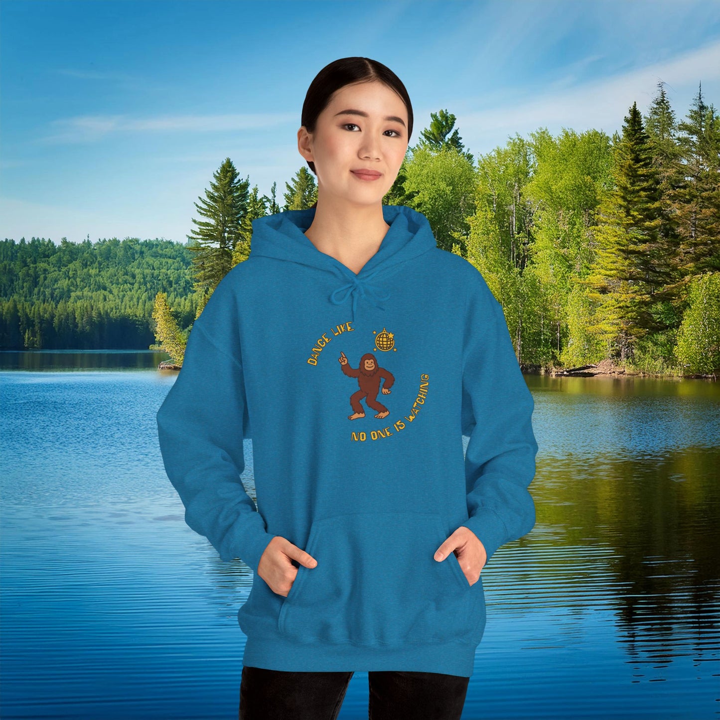 Bigfoot "Dance Like No One Is Watching" Hoodie