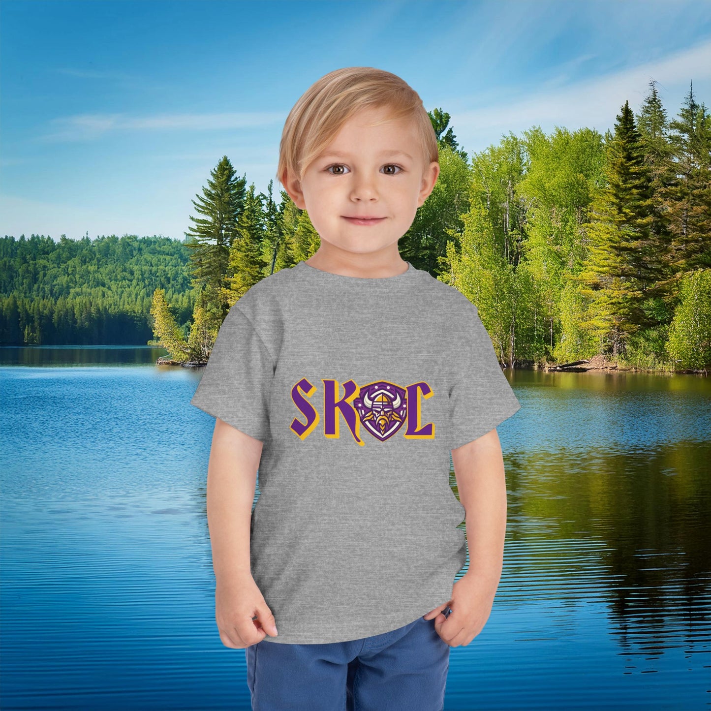 Minnesota Football SKOL Logo Toddler Tee