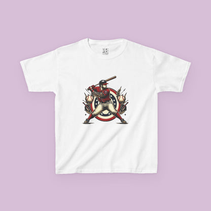 Washington Baseball At Bat Kids Tee