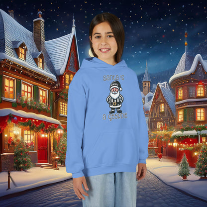 Newcastle United Santa is a Geordie Youth Hoodie