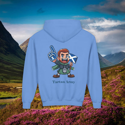 Scotland Tartan Army Youth Hoodie