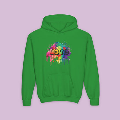 Love Color Bomb Youth Hoodie