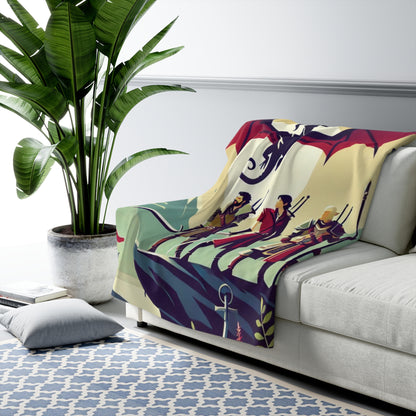 Hinterlands Sherpa Fleece Blanket