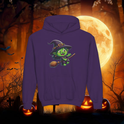 Flying Witch Youth Hoodie