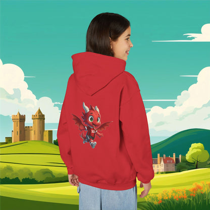 Wrecsam Mini Red Dragon Youth Hoodie