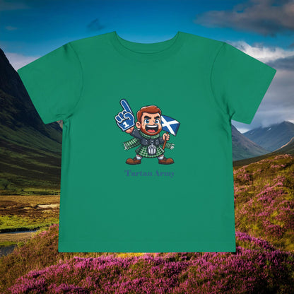 Scotland Tartan Army Toddler Tee