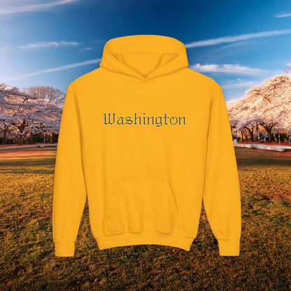 Washington Spirit Yellow Design Youth Hoodie