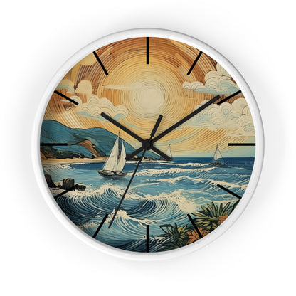 Sailing Weather Wall Clock