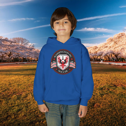 DC United Crest Youth Hoodie