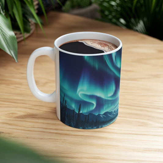 Northern Lights Ceramic Mugs (11oz\15oz)