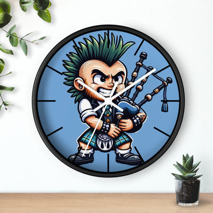 Scottish Punk Wall Clock