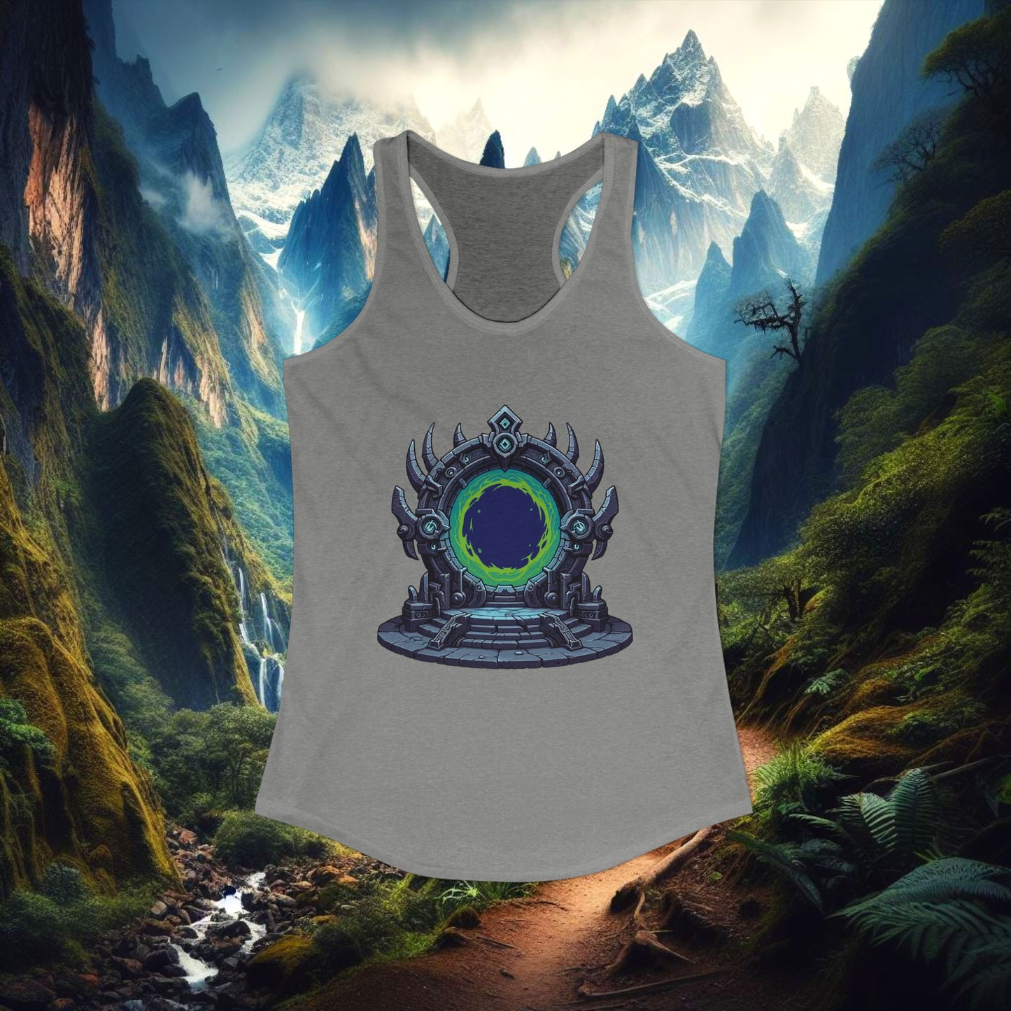 Dark Portal Women's Racerback Tank
