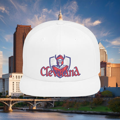 Cleveland Baseball Flat Bill Snapback