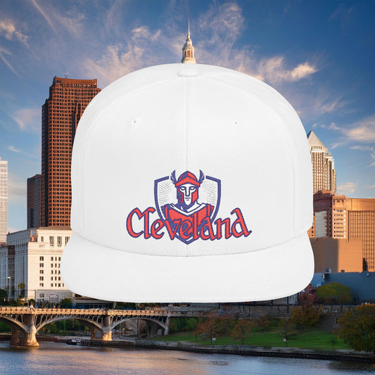 Cleveland Baseball Flat Bill Snapback