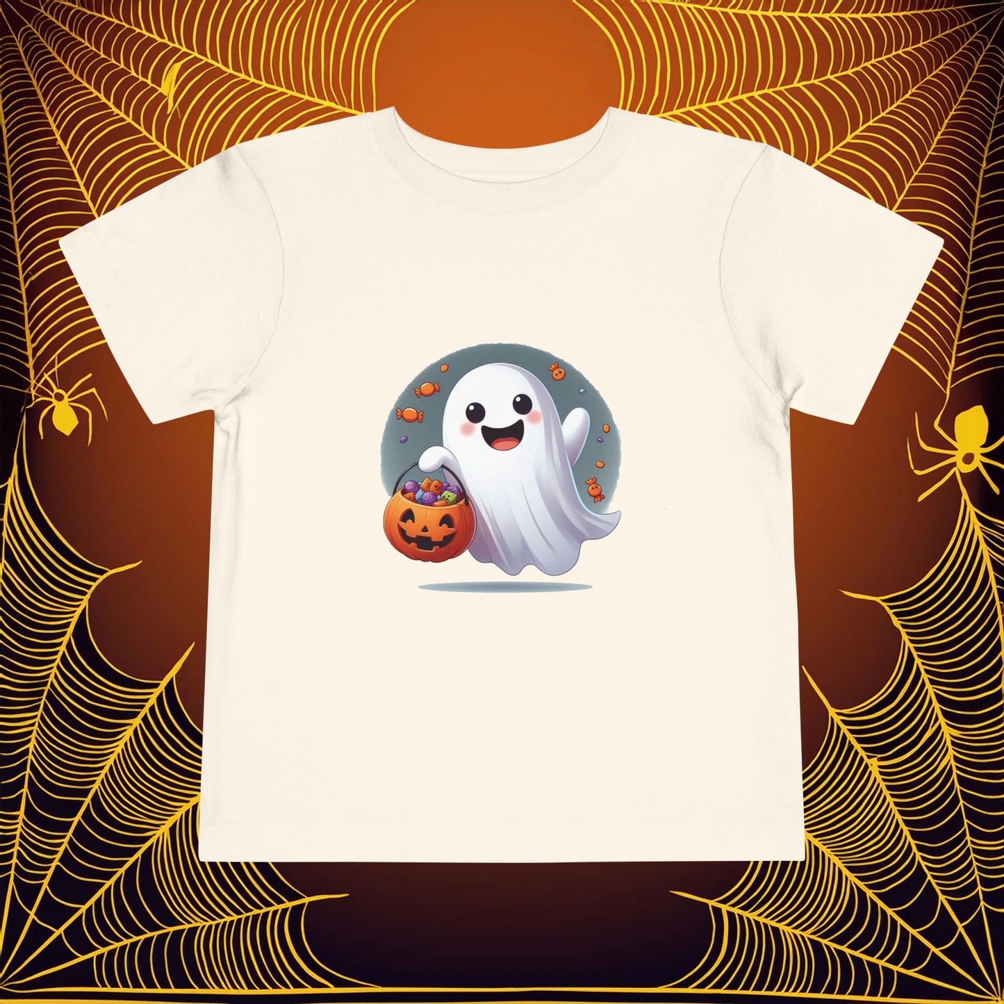 Trick or Treat Ghost Toddler Tee