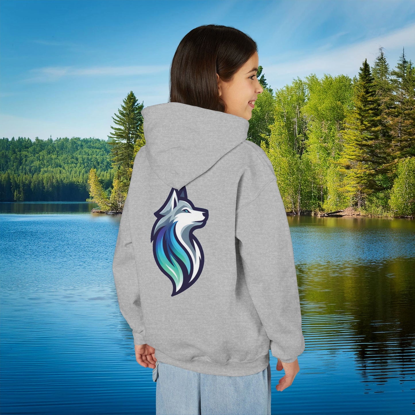 Timber Wolf Youth Hoodie