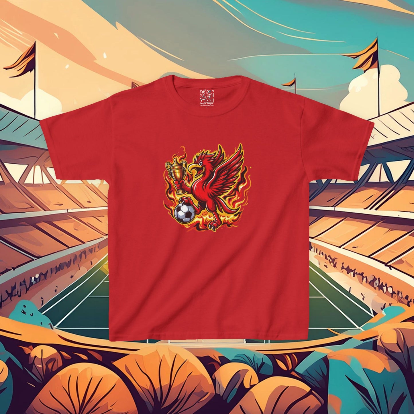 Liverpool Flames Kids Tee