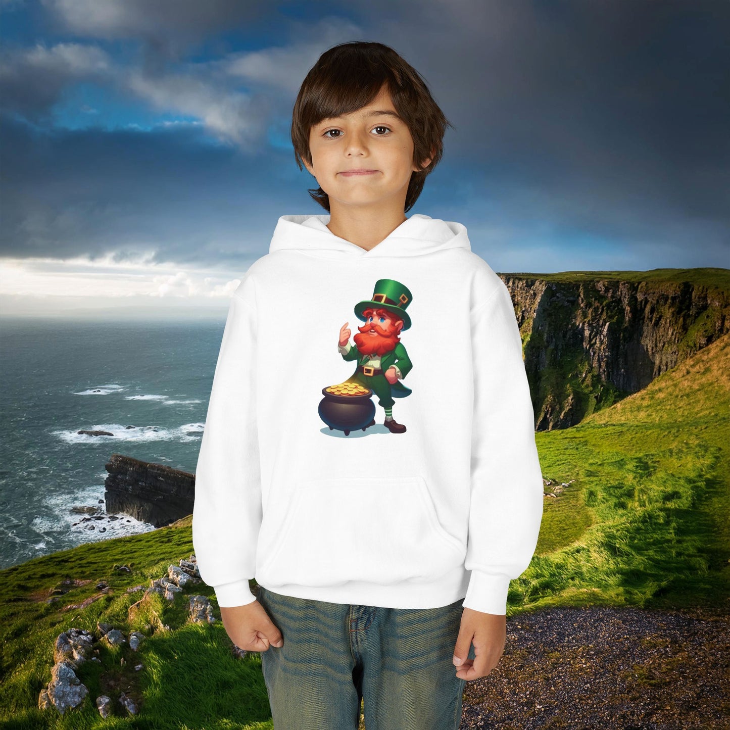 Leprechaun Youth Hoodie