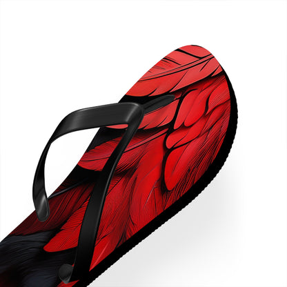DC United Feather Flip Flops