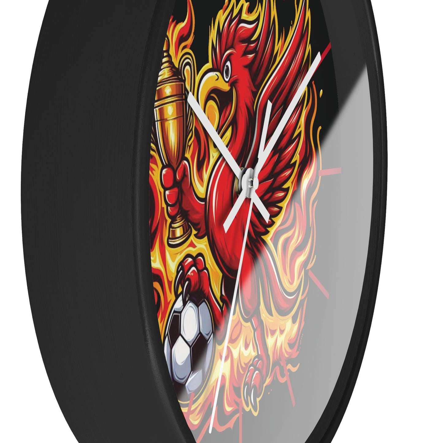 Liverpool Flames Wall Clock