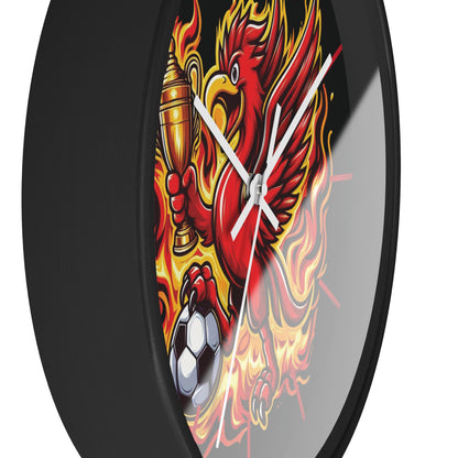 Liverpool Flames Wall Clock