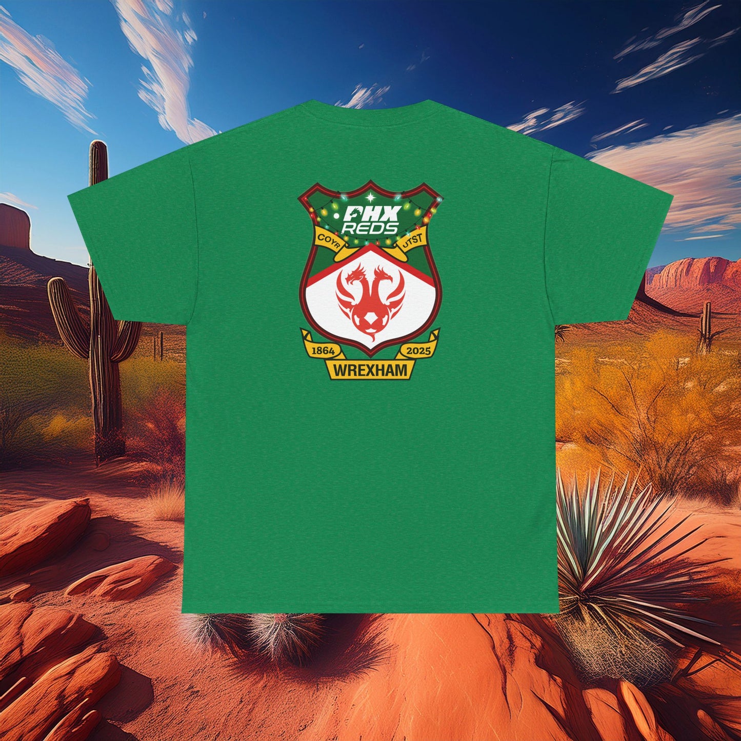 PHX Reds Christmas Crest Tee