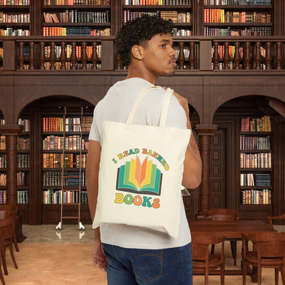 I Read Banned Books Canvas Tote