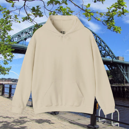 Newcastle United B&W Crest Hoodie