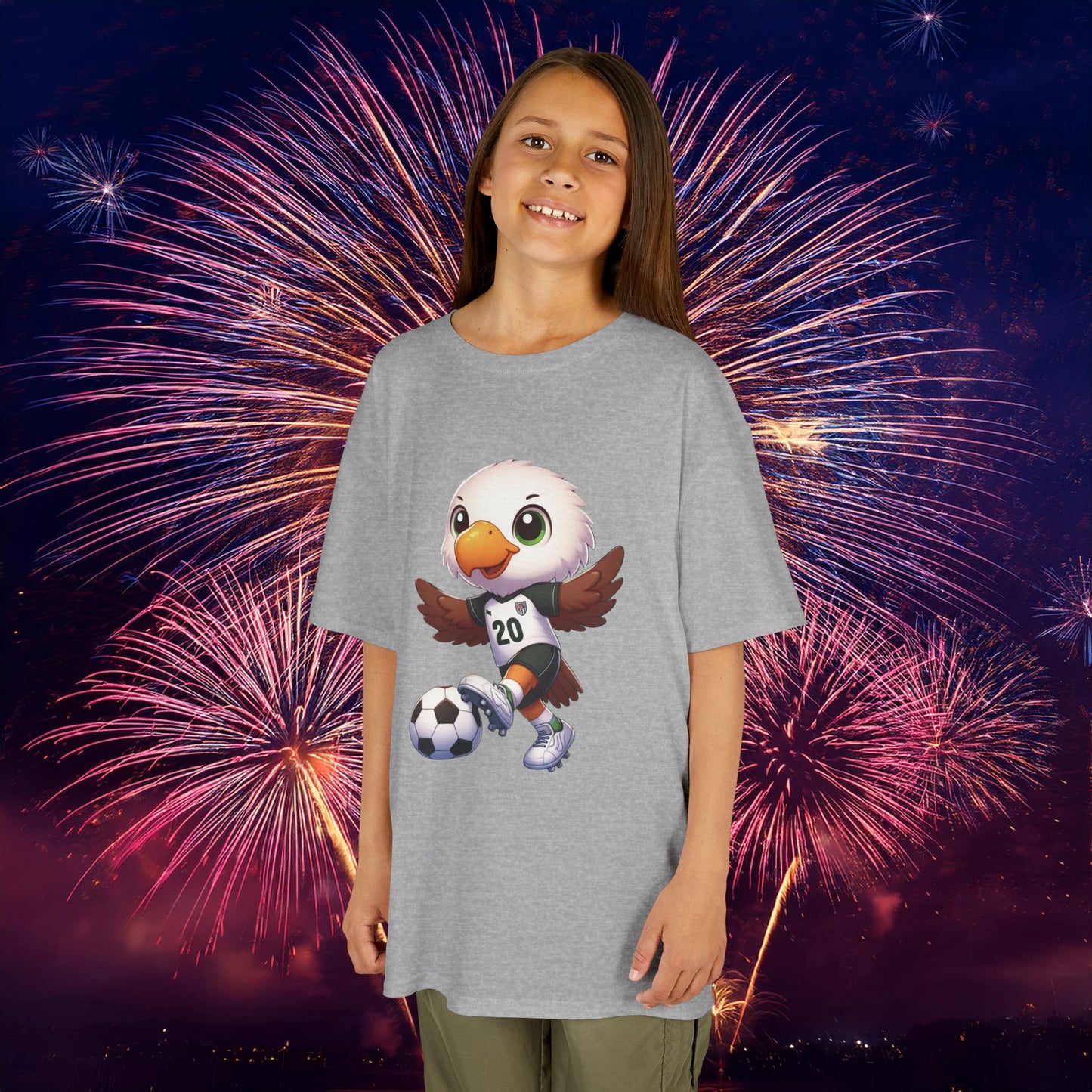 Mini US Soccer Fan Kids Tee