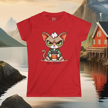 Cranky Cat Women's Softstyle Tee