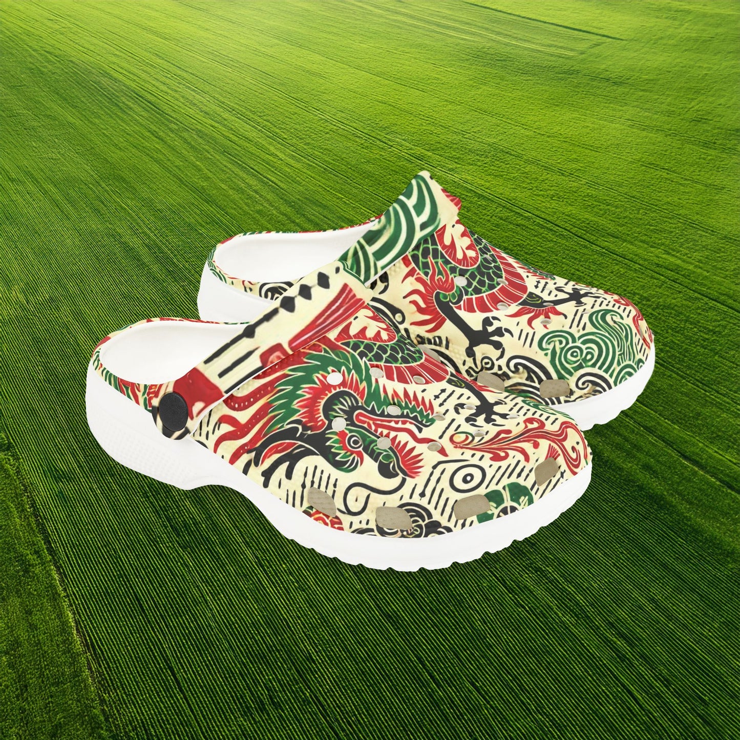 Dragon Dance Kid's Foam Clogs