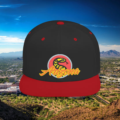 Arizona Baseball Flat Bill Snapback