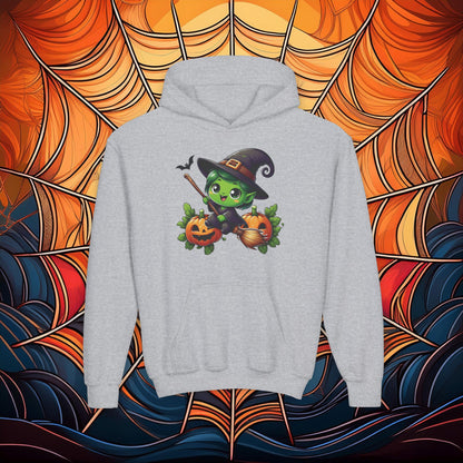 Cute Witch Youth Hoodie