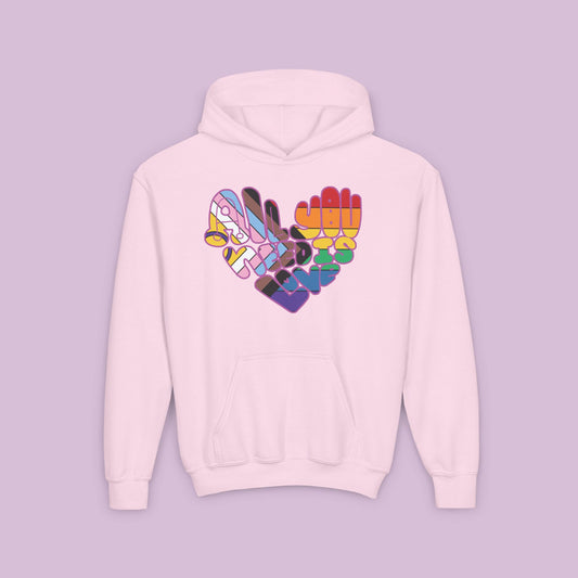 All You Need Is Love Youth Hoodie