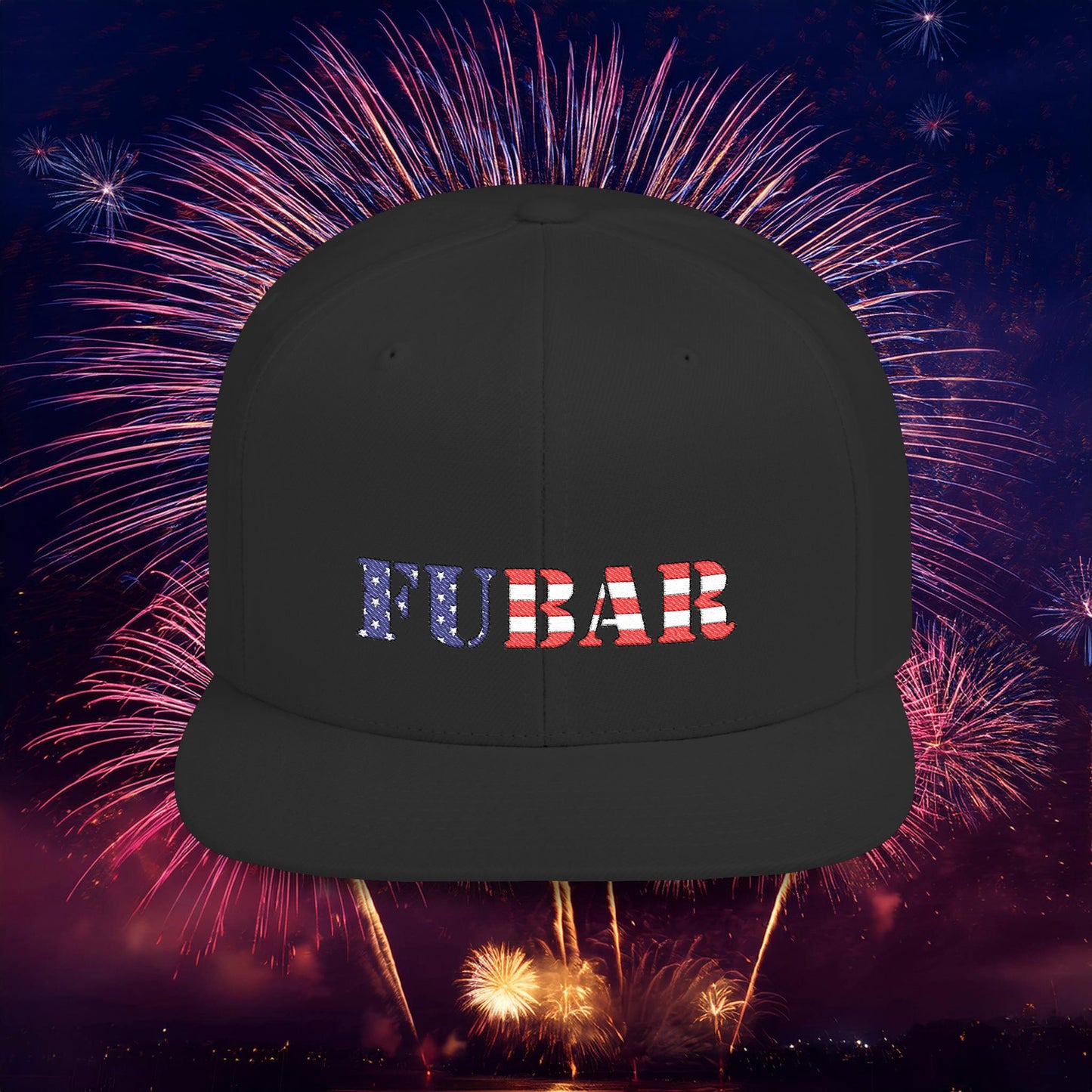 USA FUBAR Flat Bill Snapback