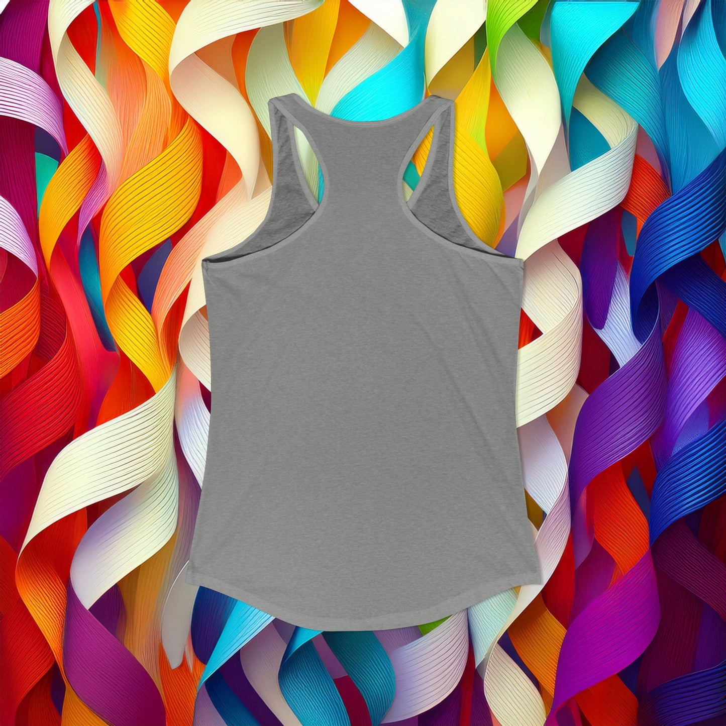 Rainbow Heart Women's Racerback Tank