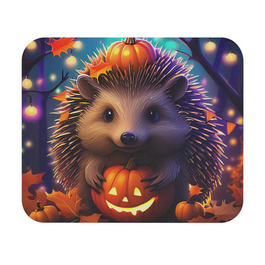 Halloween Hedgehog Mouse Pad