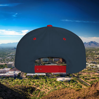 Arizona Baseball Logo Flat Bill Snapback