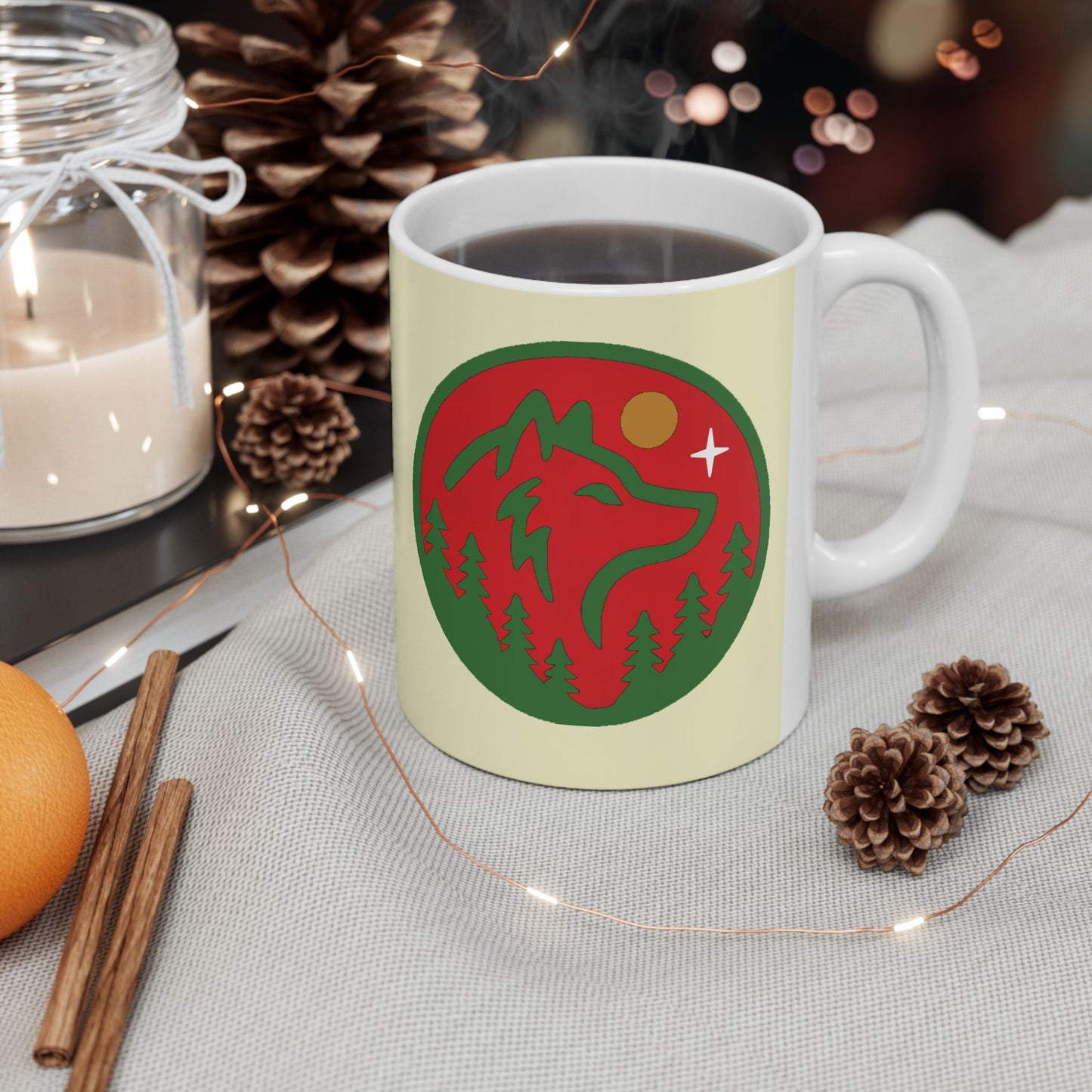 Minnesota Wild Wolf Mugs (11oz\15oz)