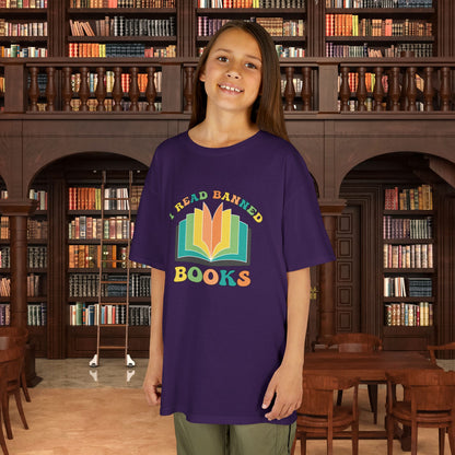 I Read Banned Books Kids Tee