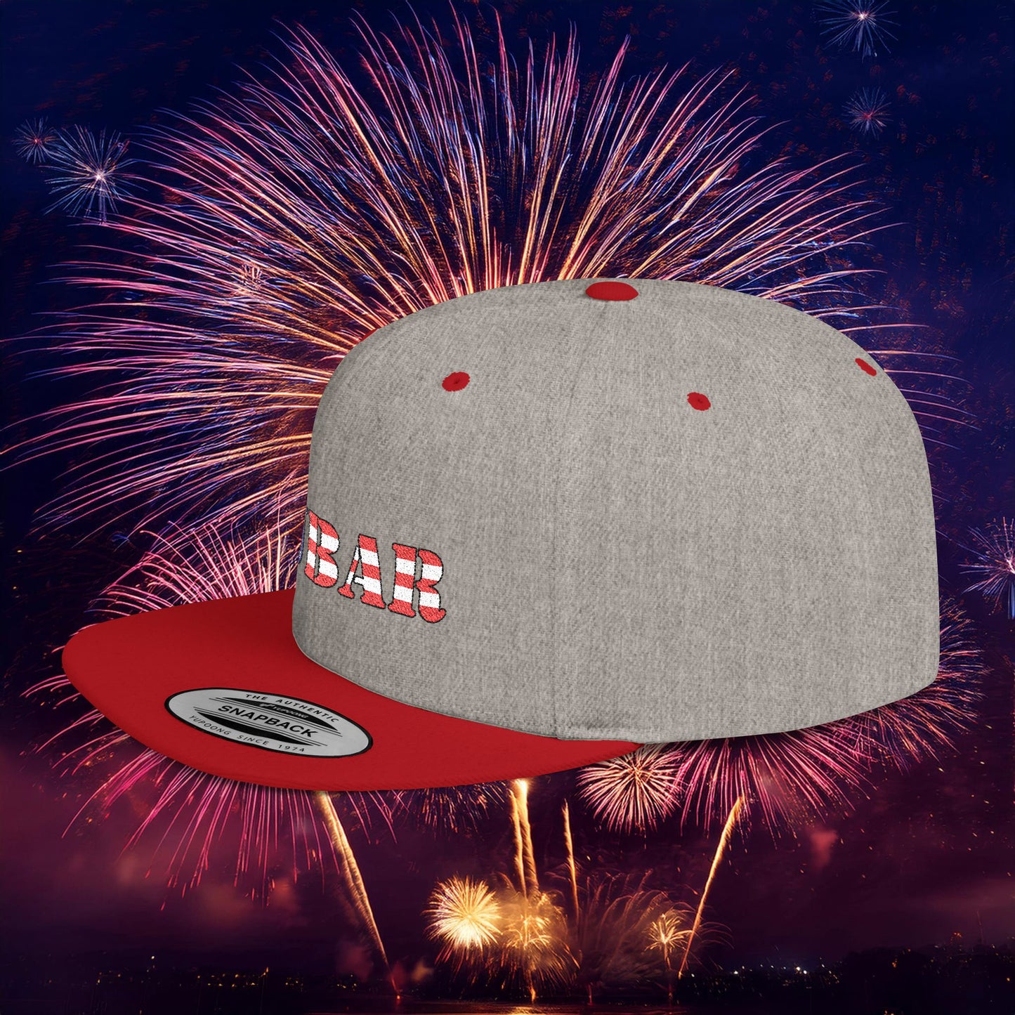 USA FUBAR Flat Bill Snapback