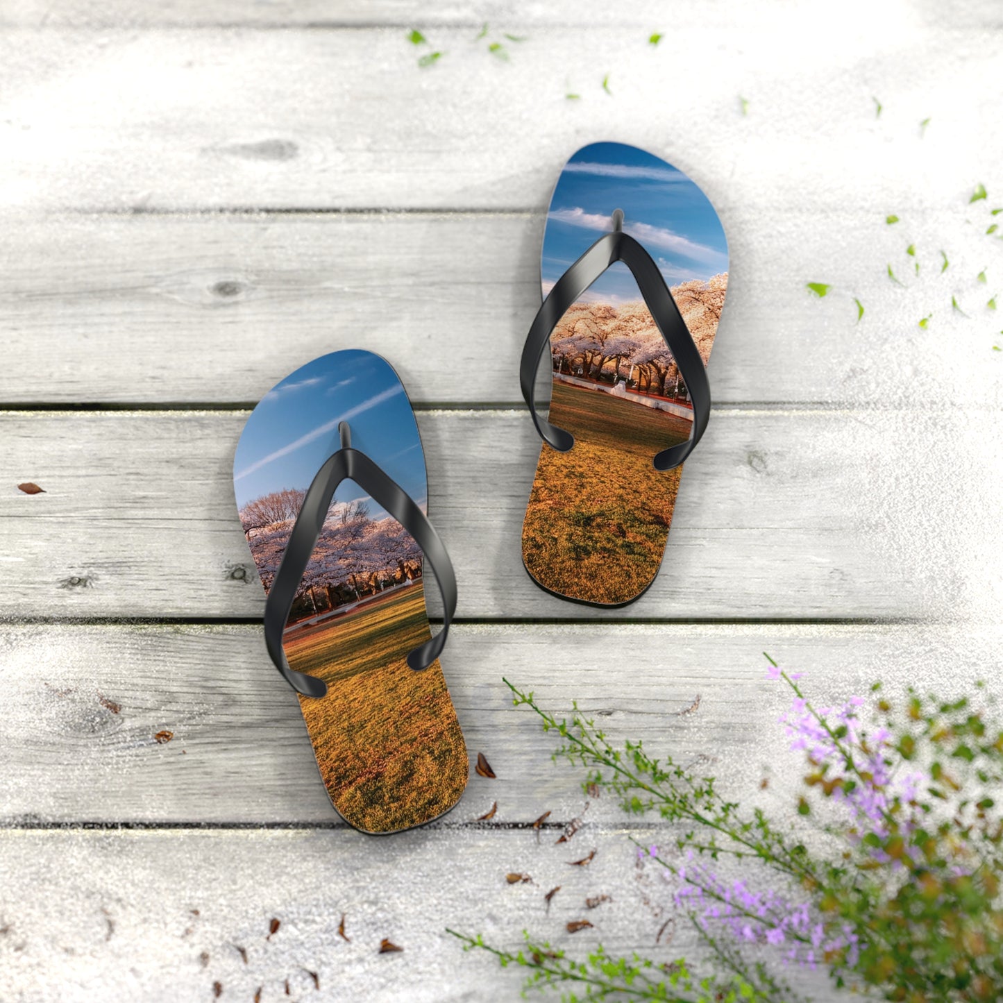 DC Cherry Blossom Flip Flops